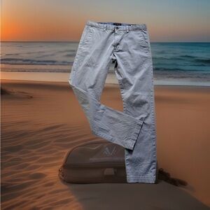 Banana Republic Men’s Size W34-L34 Fulton Skinny Chino Pants. Beige. Flat Front